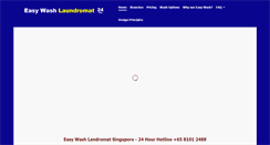 Desktop Screenshot of easywash.sg
